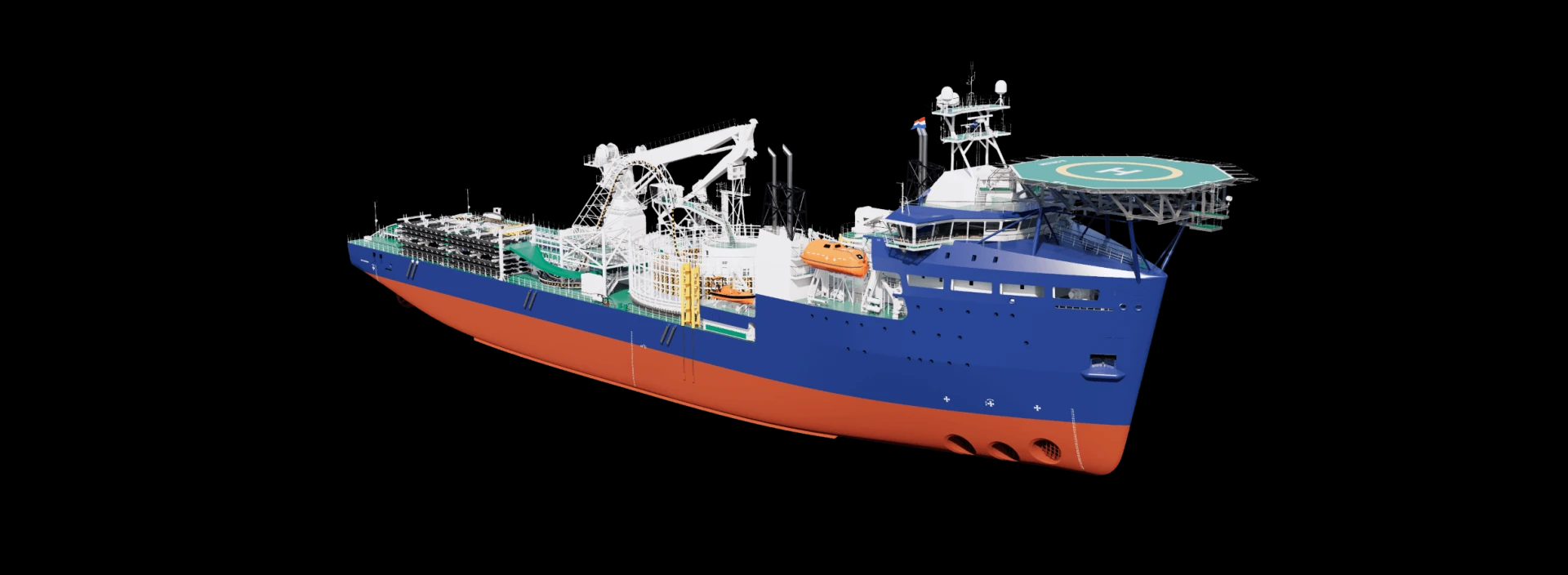 DAMEN, Damen's Offshore Wind; Laying plans. Looking ahead to the cable laying ve...